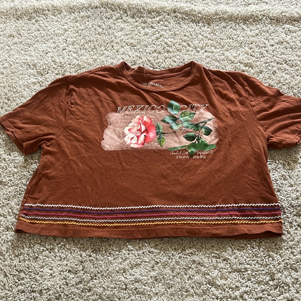 Aeropostale Boxy Cropped Tee shirt